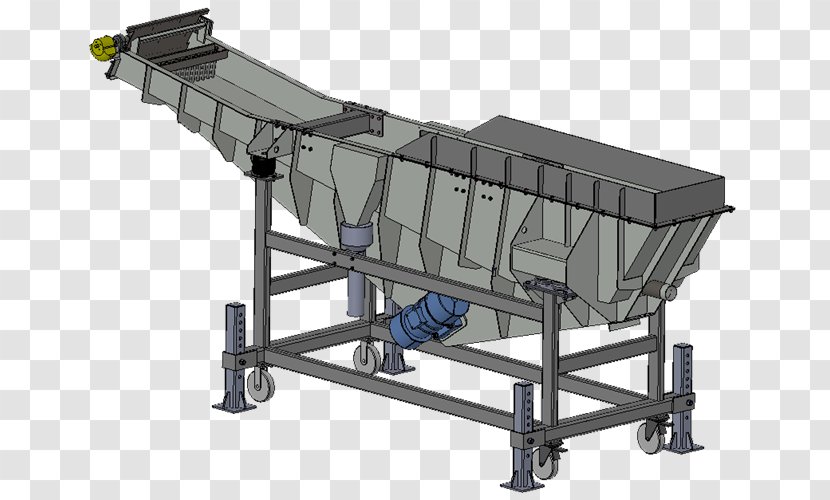 Machine ERALKI ENGINEERING, S.L. Conveyor System Vibration - Silhouette - Micro Screw Extractor Transparent PNG