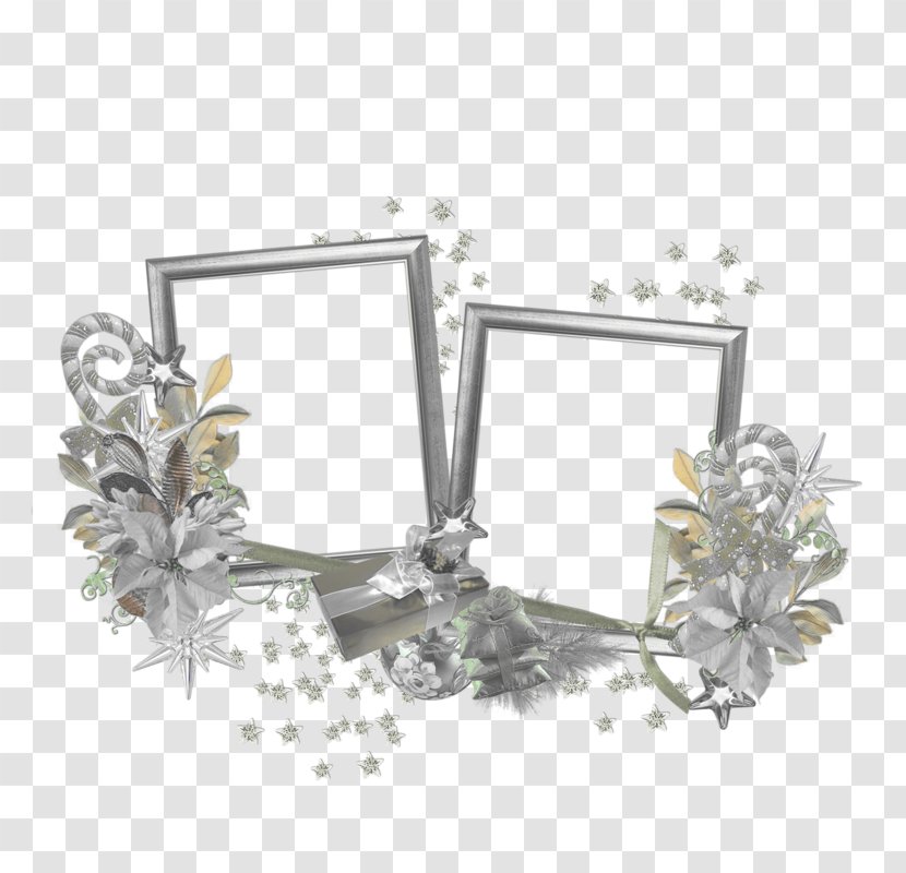 Body Jewellery Rectangle - Silver Transparent PNG