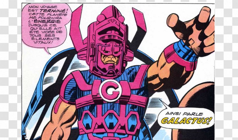 Silver Surfer Galactus Thor Comic Book Marvel Comics - Jack Kirby Transparent PNG