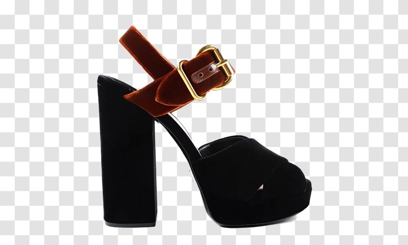 Platform Shoe Sandal Prada High-heeled Footwear - Boot - Shoes Transparent PNG