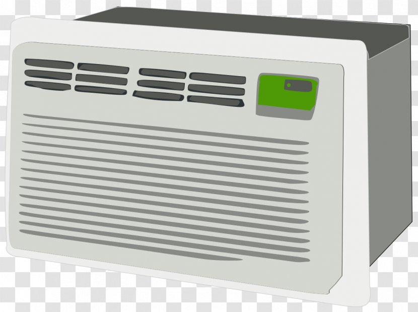 Evaporative Cooler Air Conditioning HVAC Clip Art - Thermostat - Conditioner Transparent PNG