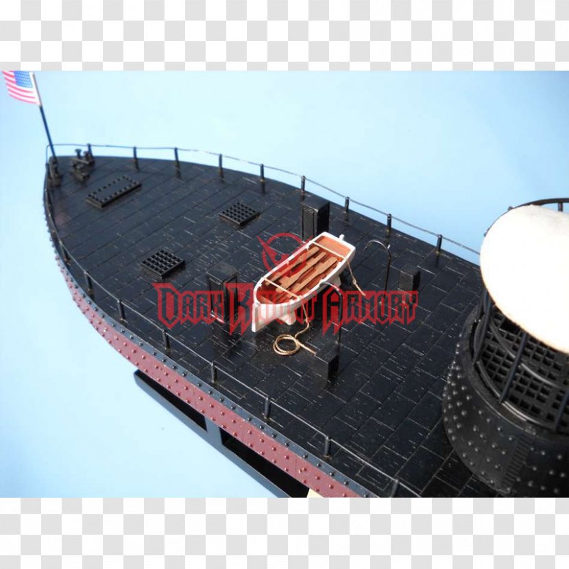 USS Monitor American Civil War Ship United States Navy - Replica Transparent PNG