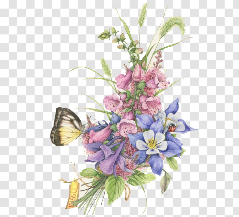 Watercolor: Flowers Floral Design Watercolor Painting - Floristry Transparent PNG