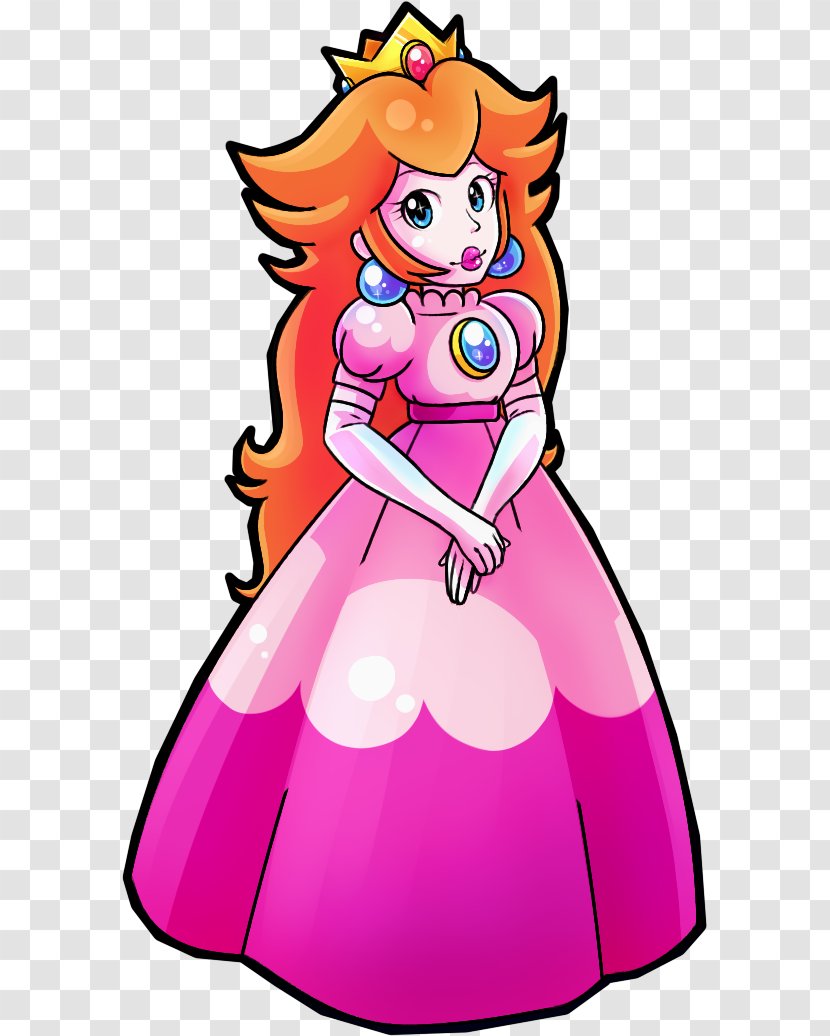 Princess Peach Daisy Super Mario Bros. - Frame - Bros Transparent PNG