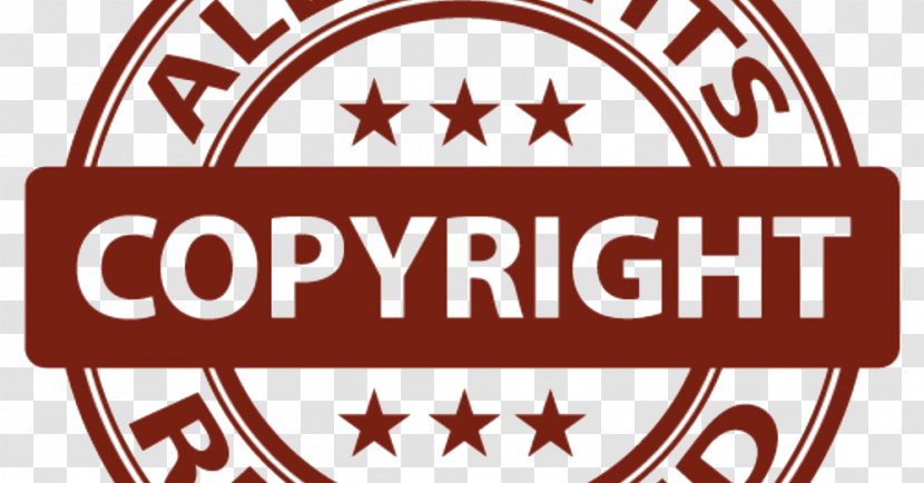 Copyright Symbol All Rights Reserved Notice - Signage Transparent PNG