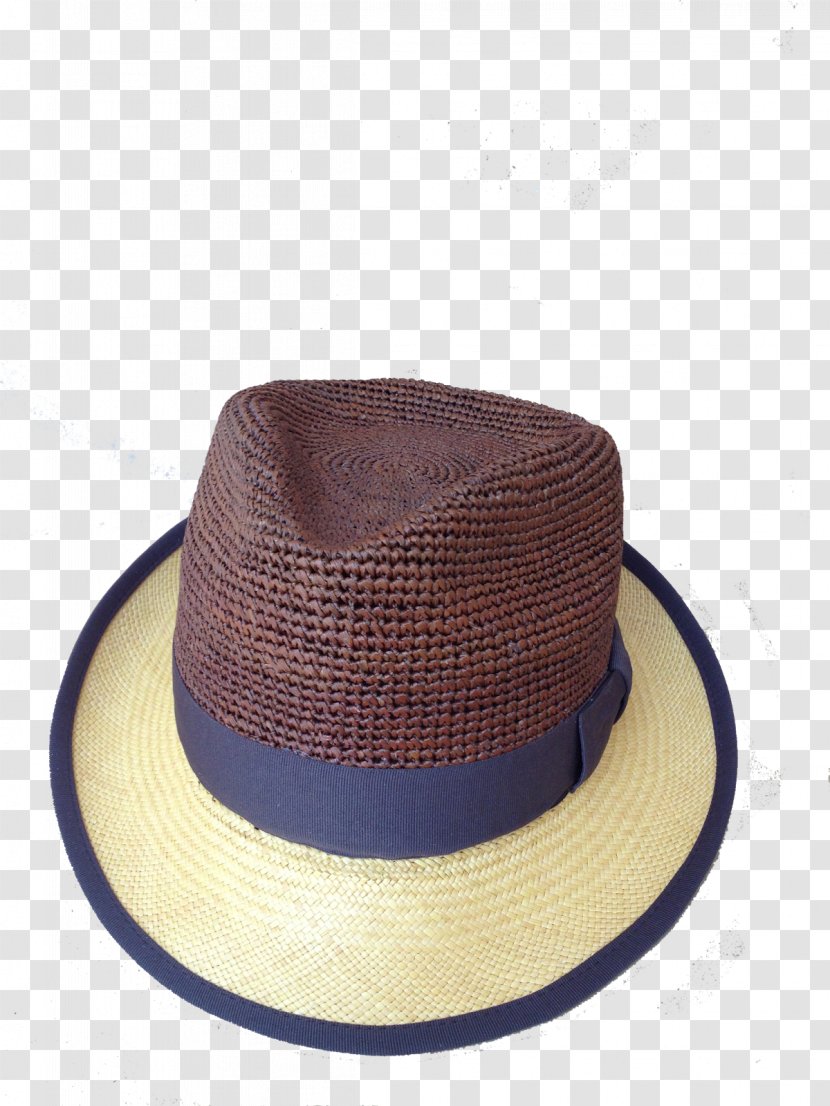 Fedora Panama Hat Straw Isthmus Of - Basketweave Transparent PNG