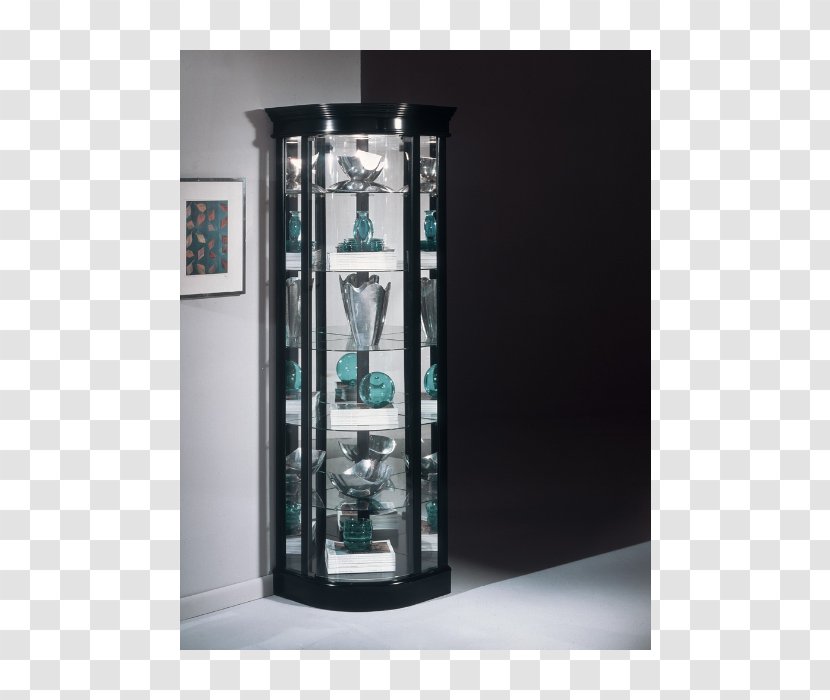 Curio Cabinet Glass Display Case Cabinetry Furniture - Shelf Transparent PNG
