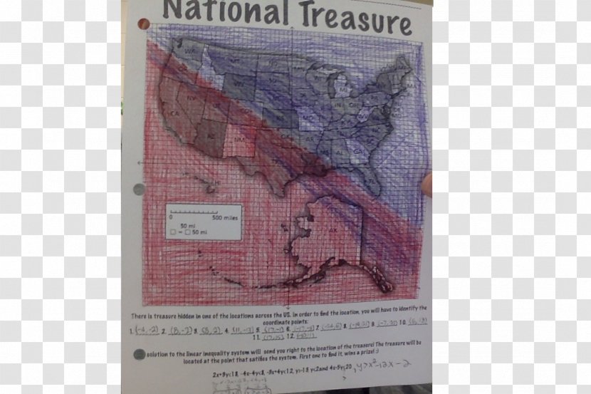 National Treasure Worksheet Mathematics Linear Inequality - Book Of Secrets Transparent PNG