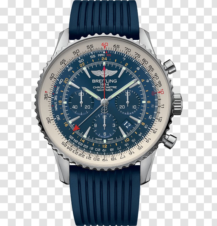 Breitling SA Navitimer Watch Omega Speedmaster Chronograph - Grand Seiko Transparent PNG