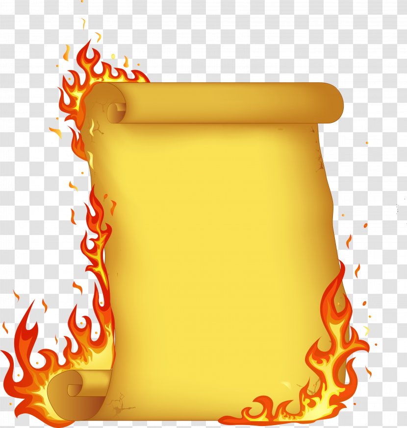 Paper Combustion Flame Chemical Reaction Fire - Fuego Transparent PNG