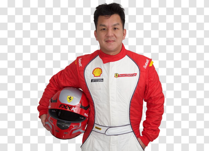 George Chou Ferrari Challenge S.p.A. Sepang International Circuit フィナーリ・モンディアーリ - Sleeve - Jersey Transparent PNG