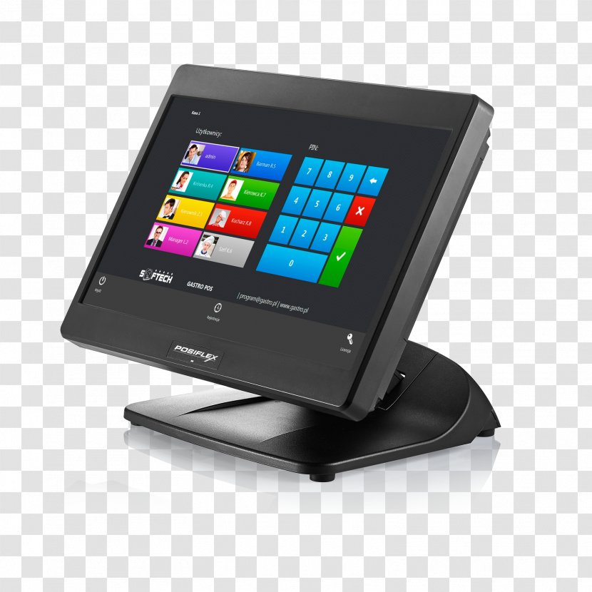 Point Of Sale Touchscreen Computer Software Posiflex Retail - Electronic Device - Pos Terminal Transparent PNG