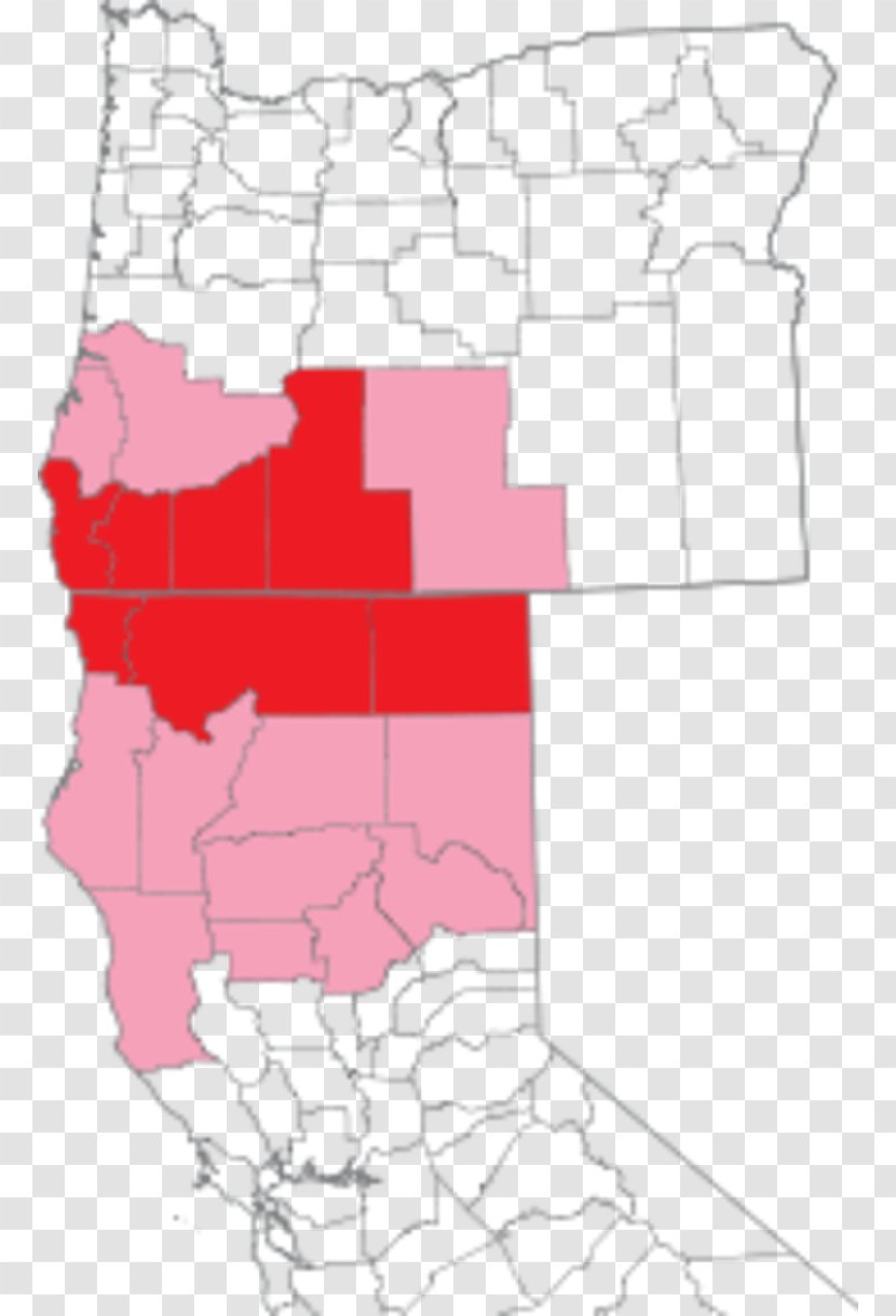 Jefferson County, Texas Coryell County Shasta California Oregon - Map Transparent PNG