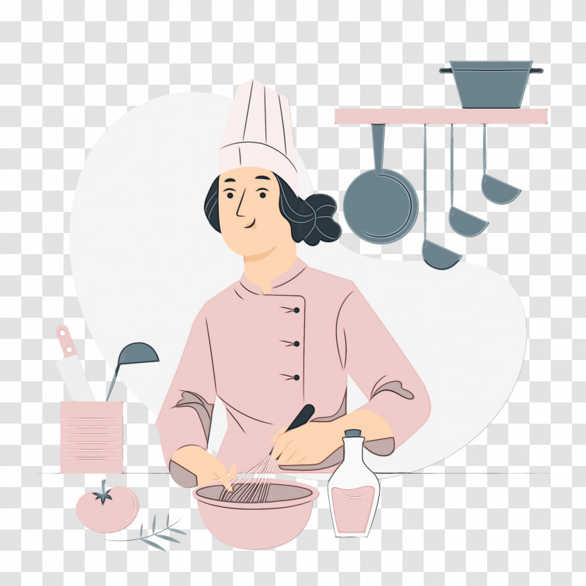 Cartoon Cook Behavior Human Transparent PNG