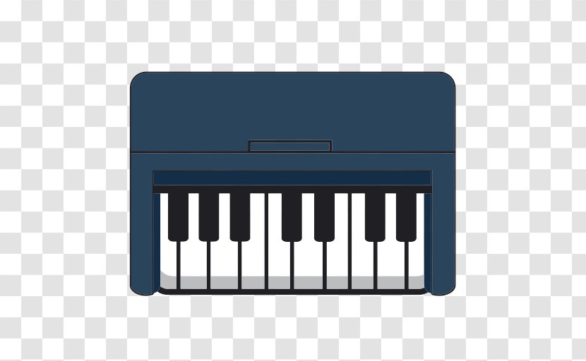 Musical Keyboard Piano Instruments - Silhouette Transparent PNG