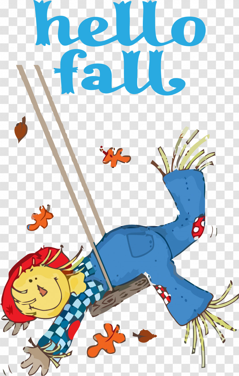 Hello Fall Fall Autumn Transparent PNG