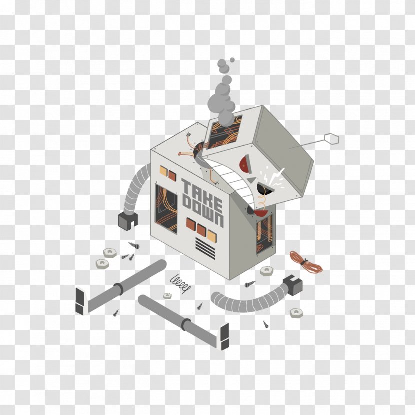 Illustration Product Design Angle Internet Technology - Machine - Barbershop Transparent PNG