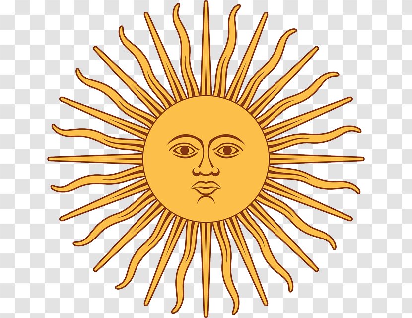 Flag Of Argentina Inca Empire Sun May Inti Transparent PNG