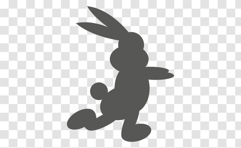 Rabbit Easter Bunny - Egg - Cheetah Run Transparent PNG