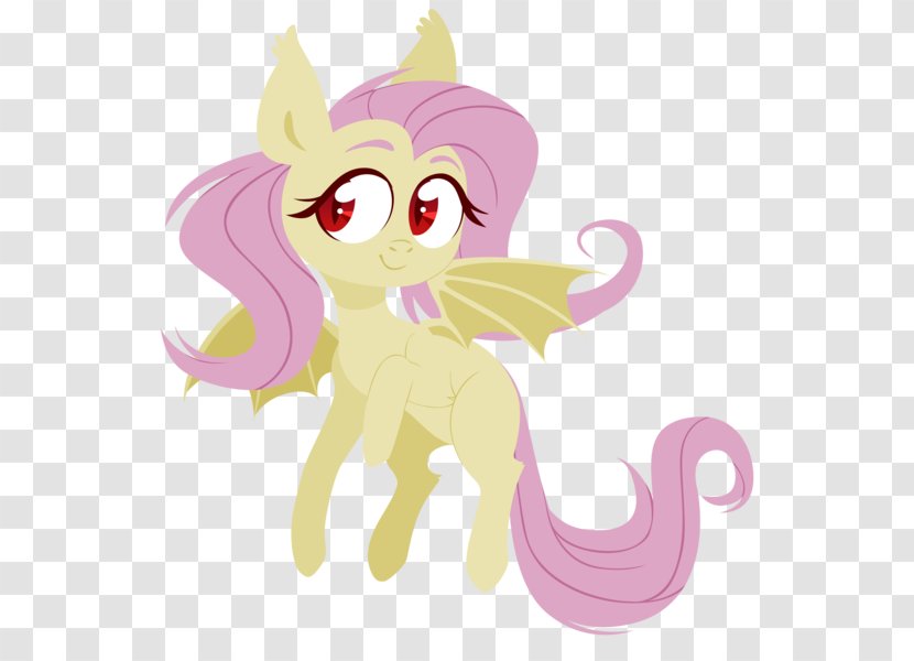 My Little Pony Fluttershy Horse - Watercolor Transparent PNG