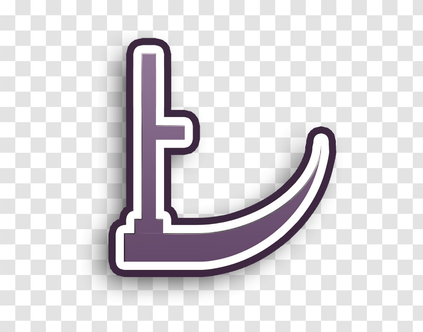 Constructions Icon Scythe Icon Halloween Icon Transparent PNG