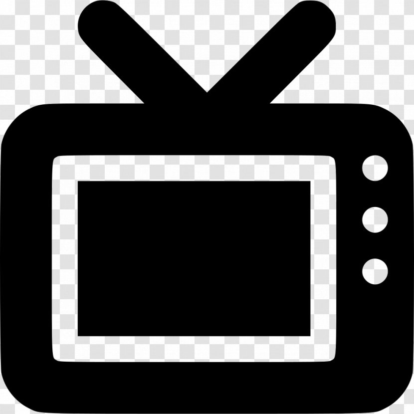 Television Channel Clip Art - Rectangle - Black And White Transparent PNG