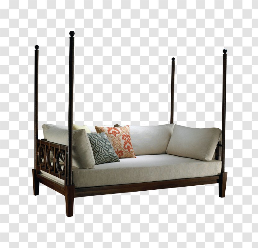 Daybed Four-poster Bed Couch Furniture Sofa - Canopy Transparent PNG