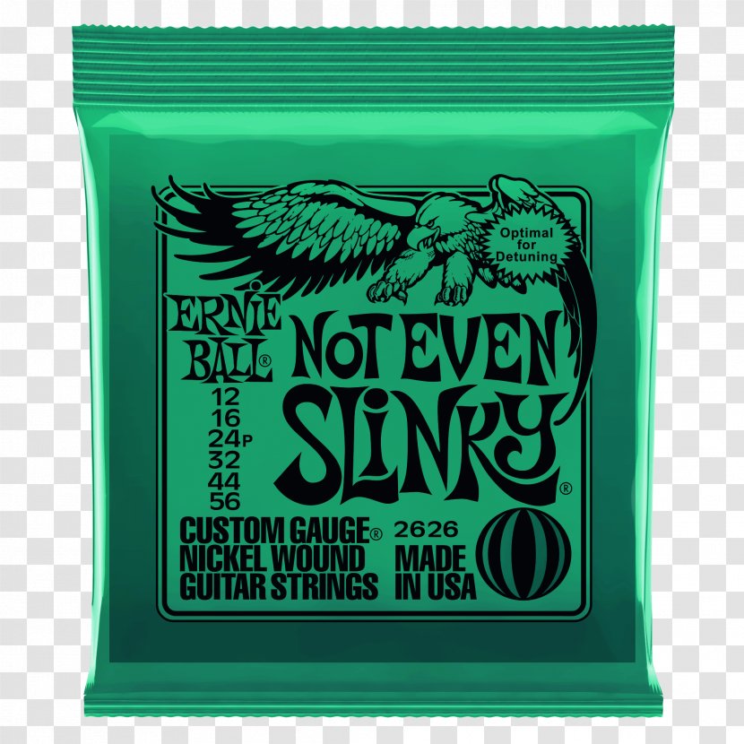 Ernie Ball Slinky Electric Guitar Strings Inc. - Textile Transparent PNG
