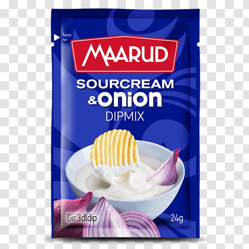 French Onion Dip Junk Food Crème Fraîche Dipping Sauce Maarud - Cream - Sour And Transparent PNG