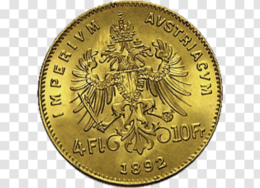Gold Coin Medal Guilder Transparent PNG
