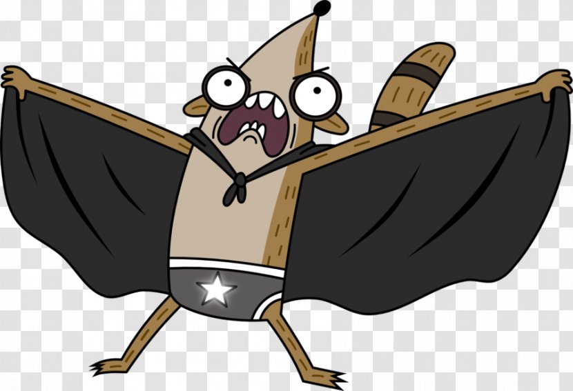 Rigby Mordecai Cartoon Network - Pollinator - Wing Transparent PNG