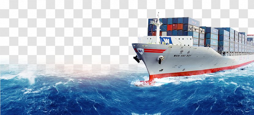 Cargo Ship Freight Transport Forwarding Agency - Container - Sea Transparent PNG