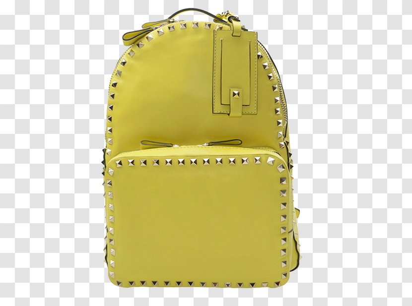 Backpack Valentino SpA Bag - Renminbi - Yellow Transparent PNG