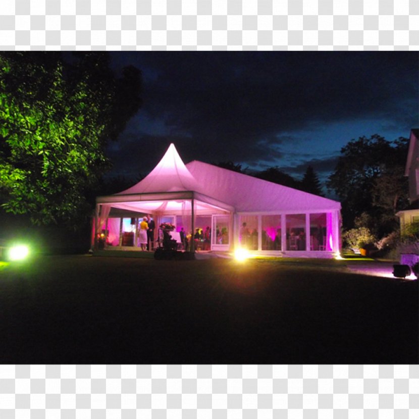 Landscape Lighting Marquee Facade Wedding - Property - Nightclub Party Transparent PNG