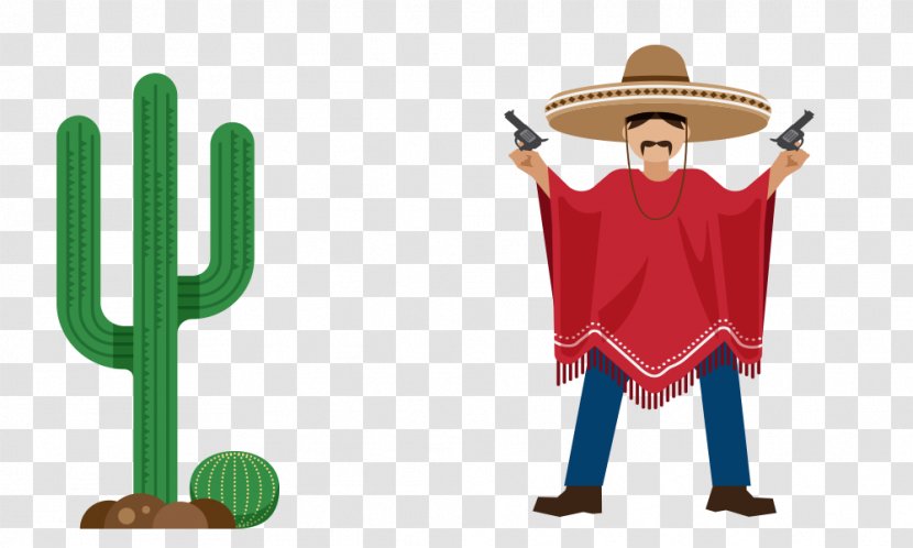 Euclidean Vector Adobe Illustrator - Preview - Cactus Cowboy Image Transparent PNG