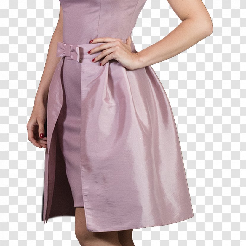 Cocktail Dress Satin Shoulder Transparent PNG