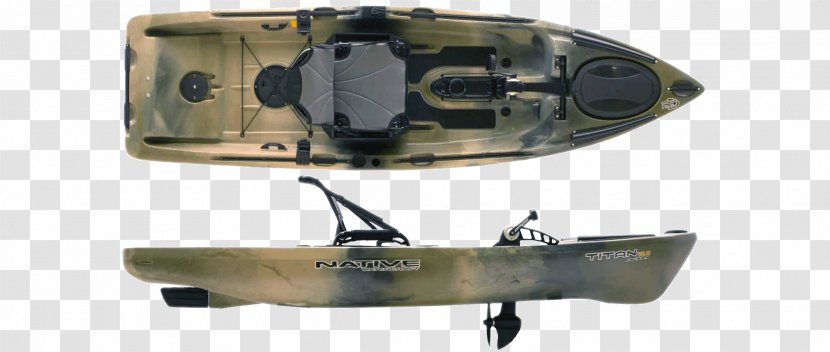 Kayak Fishing Watercraft Bass - Ranged Weapon Transparent PNG