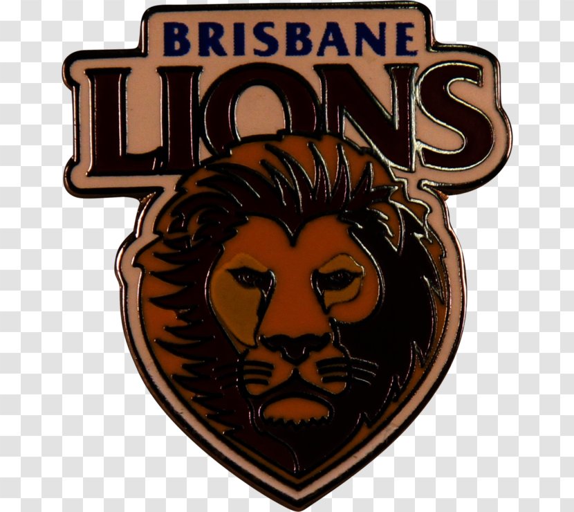 Brisbane Lions Logo Cat Font Transparent PNG