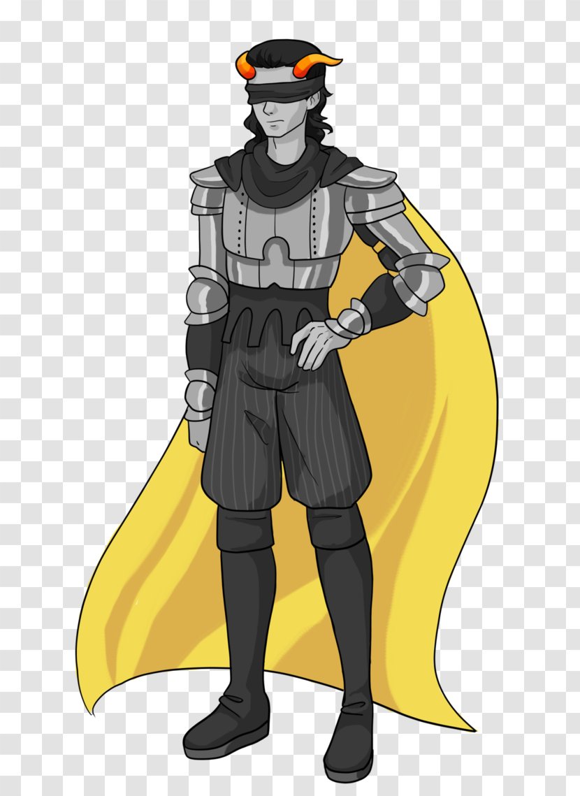 Costume Design Knight Character - Yellow Transparent PNG