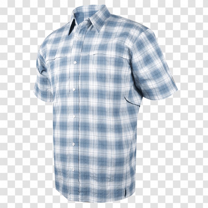 T-shirt Sleeve Dress Shirt TRU-SPEC - Levi Strauss Co - Blue Plaid Transparent PNG