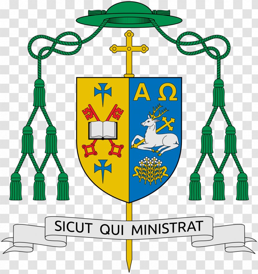 Coat Of Arms Bishop Diocese Escutcheon Blazon - Signage - Robert Joseph Baker Transparent PNG