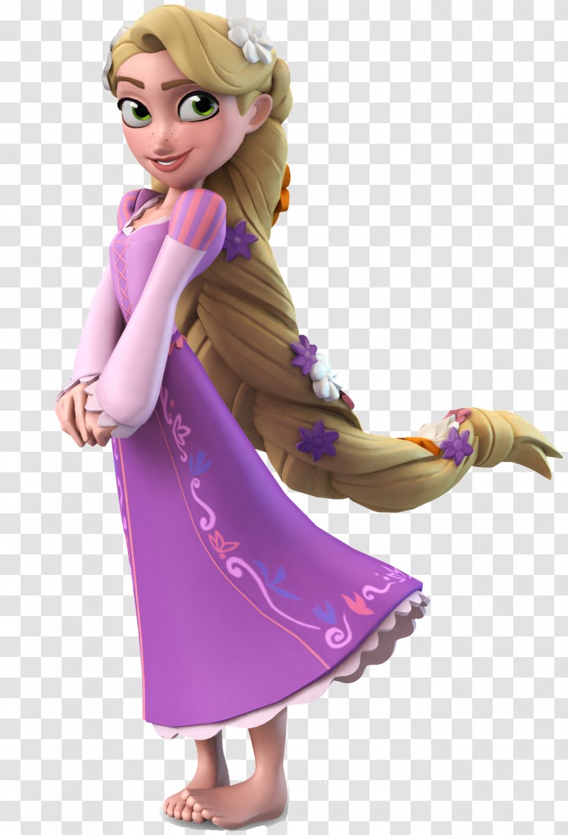 Disney Infinity: Marvel Super Heroes Mandy Moore Infinity 3.0 Rapunzel - Toy Transparent PNG
