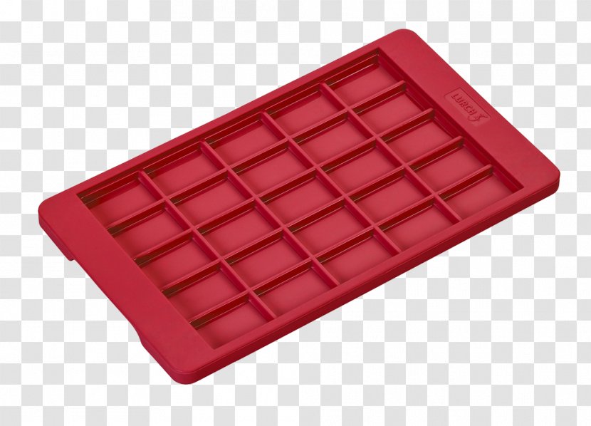 Chocolate Bar Tableta De Frosting & Icing Matrijs - Mold - Red Transparent PNG