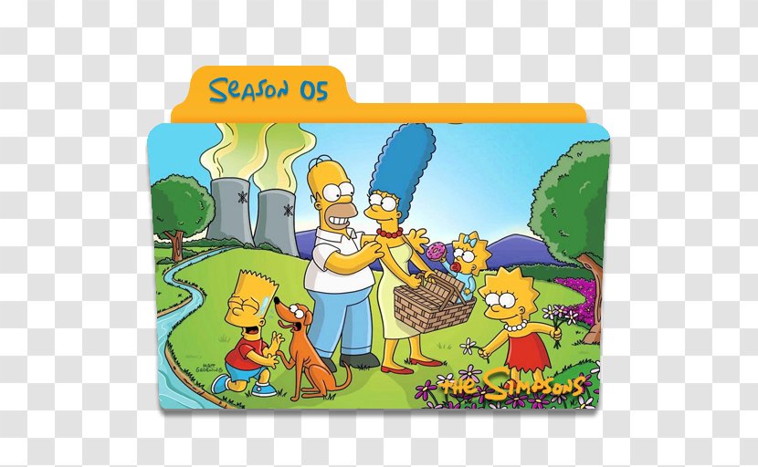 Play Toy Recreation Illustration - Yellow - The Simpsons Season 05 Transparent PNG