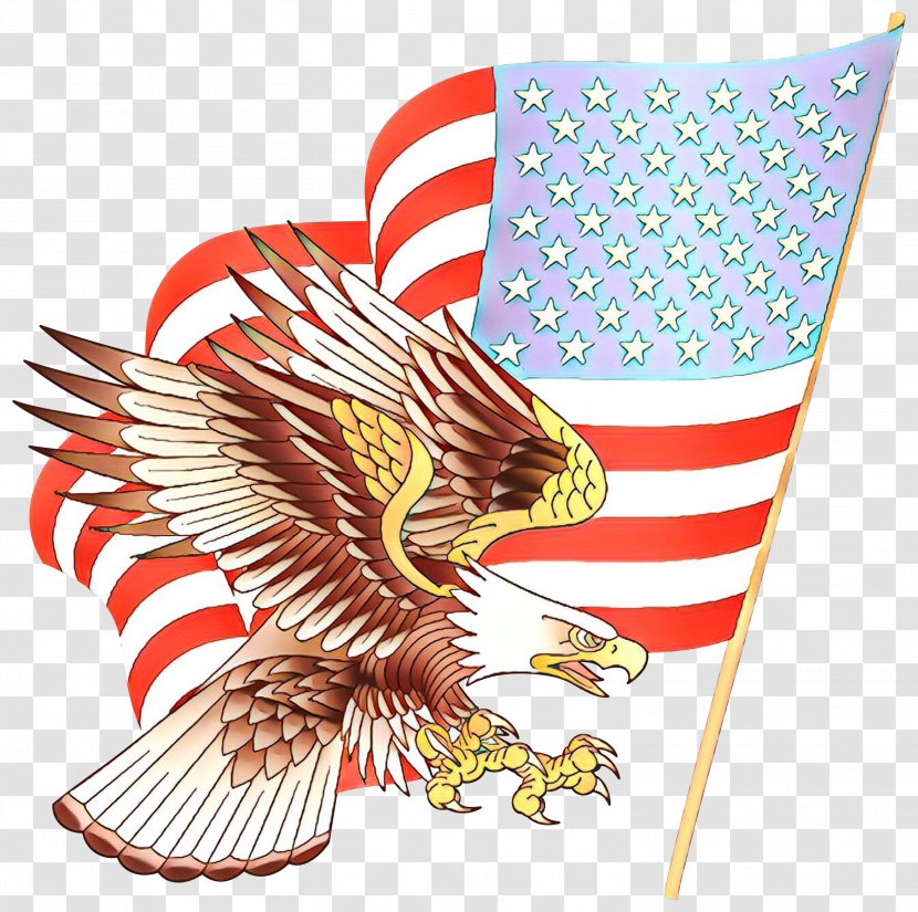Bald Eagle Flag Of The United States Clip Art - Accipitriformes - Sea Transparent PNG