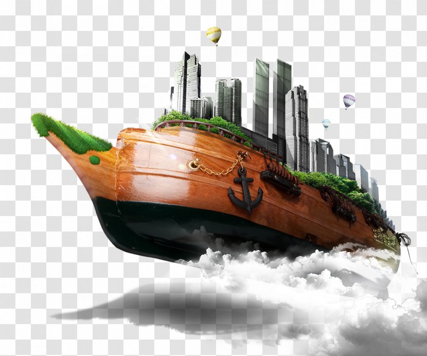 Ship Download Poster - Spaceship Transparent PNG