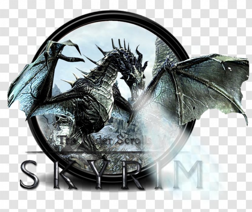 The Elder Scrolls V: Skyrim – Dragonborn Video Game - V - Dragon Transparent PNG
