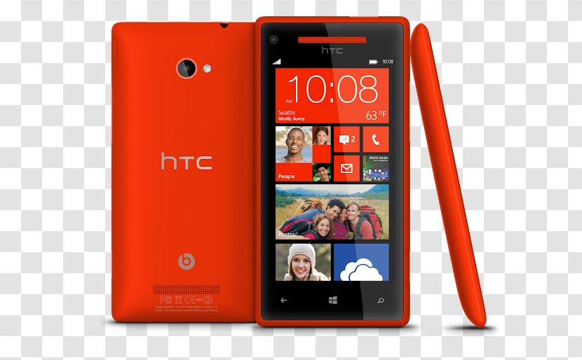 HTC Windows Phone 8X 8S Smartphone - Htc One Series Transparent PNG