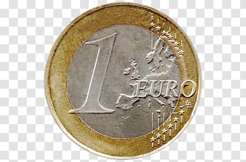 France Currency 1 Euro Coin Transparent PNG