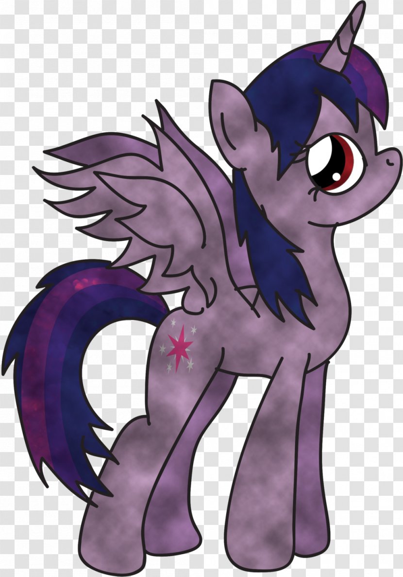 Cat Pony Horse Legendary Creature - Purple Transparent PNG